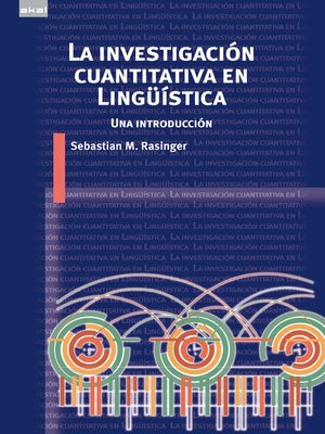cover image of La investigación cuantitativa en lingüística